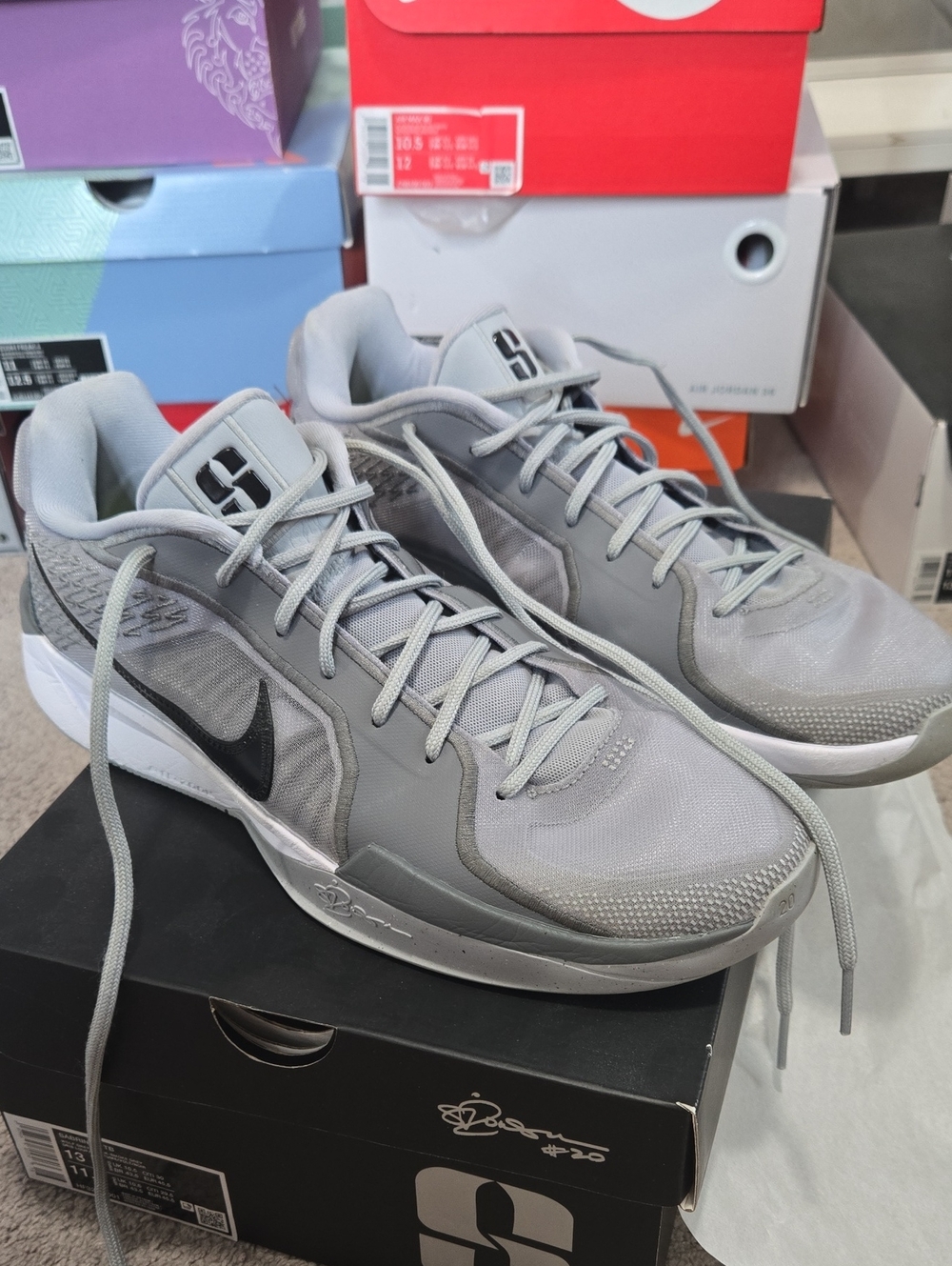 Sabrina 2 TB Wolf Grey Size 11.5 Men